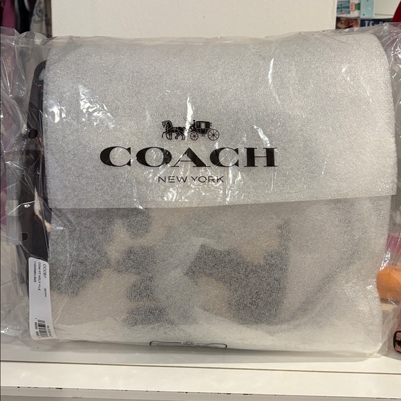 Coach Hadley Crossbody Bag - Brown and White Cow Print - Picture 8 of 8